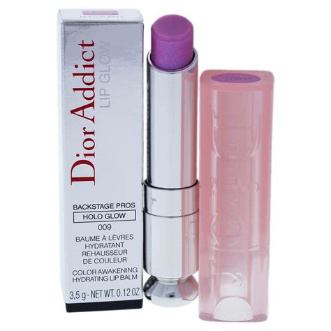 dior addict lip glow 009 holo purple